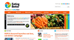 Desktop Screenshot of eating-better.org
